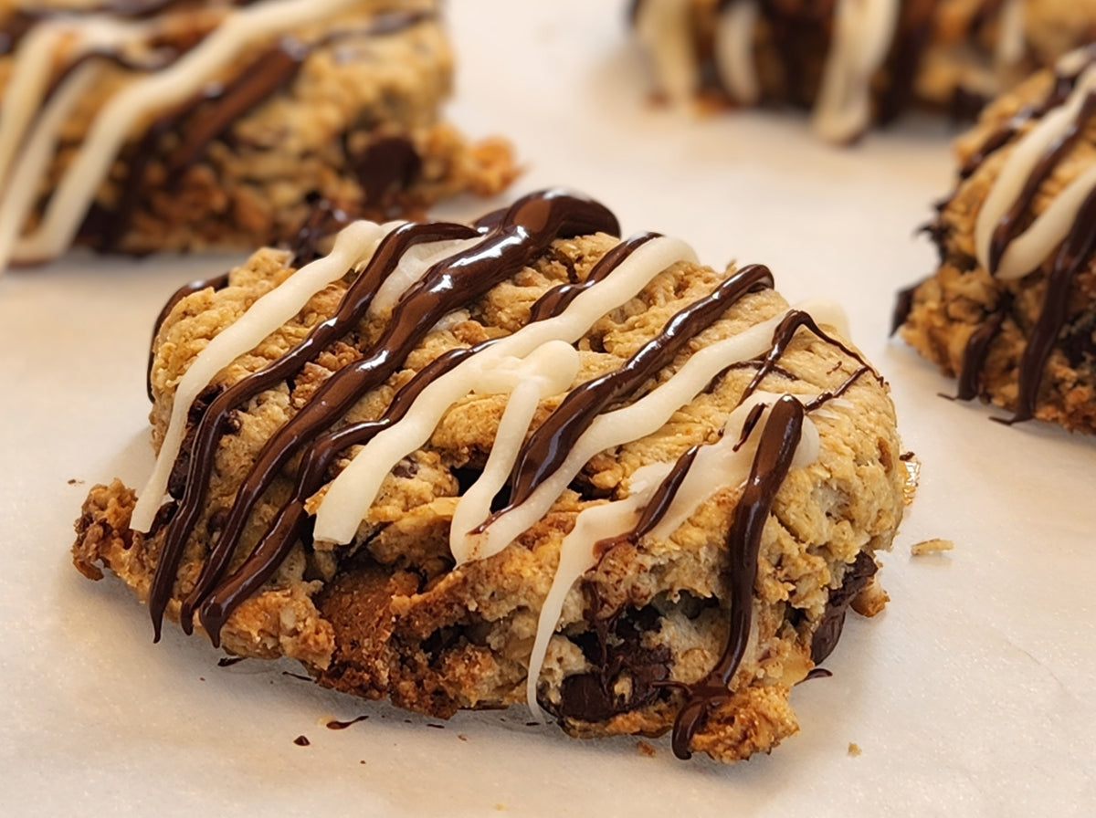 S'more Oat Scones