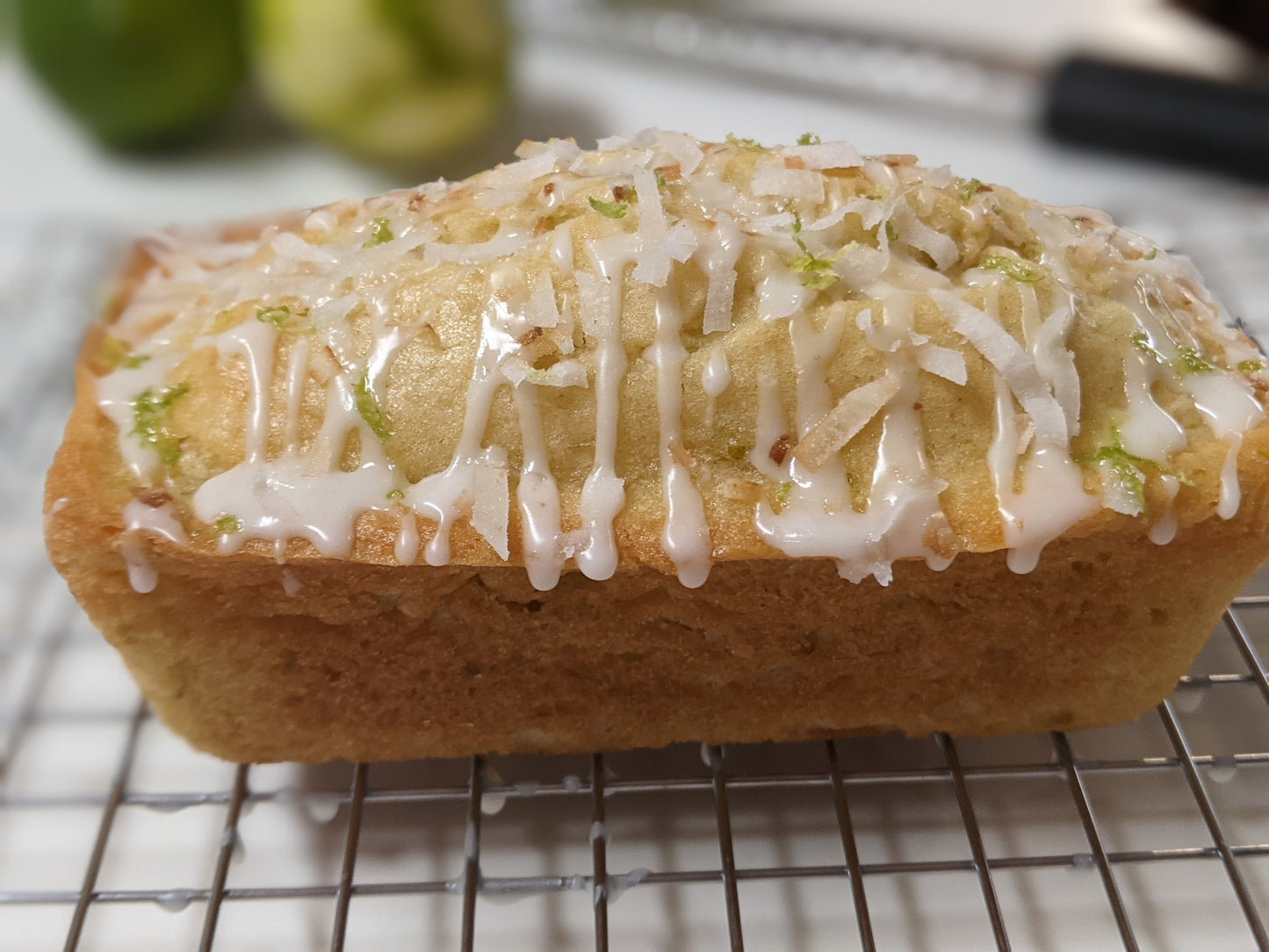 Coconut Key Lime Mini Loaf or Muffins - DF!
