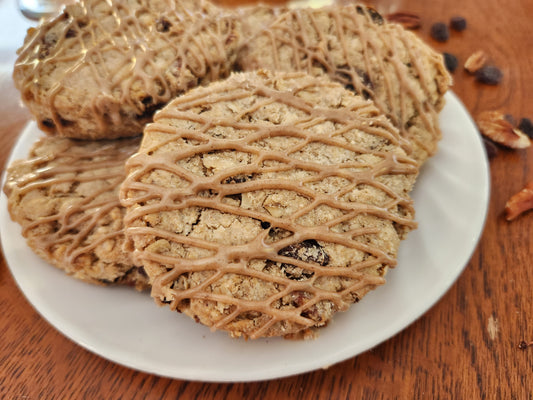Pecan Raisin Nutmeg Oat Scone