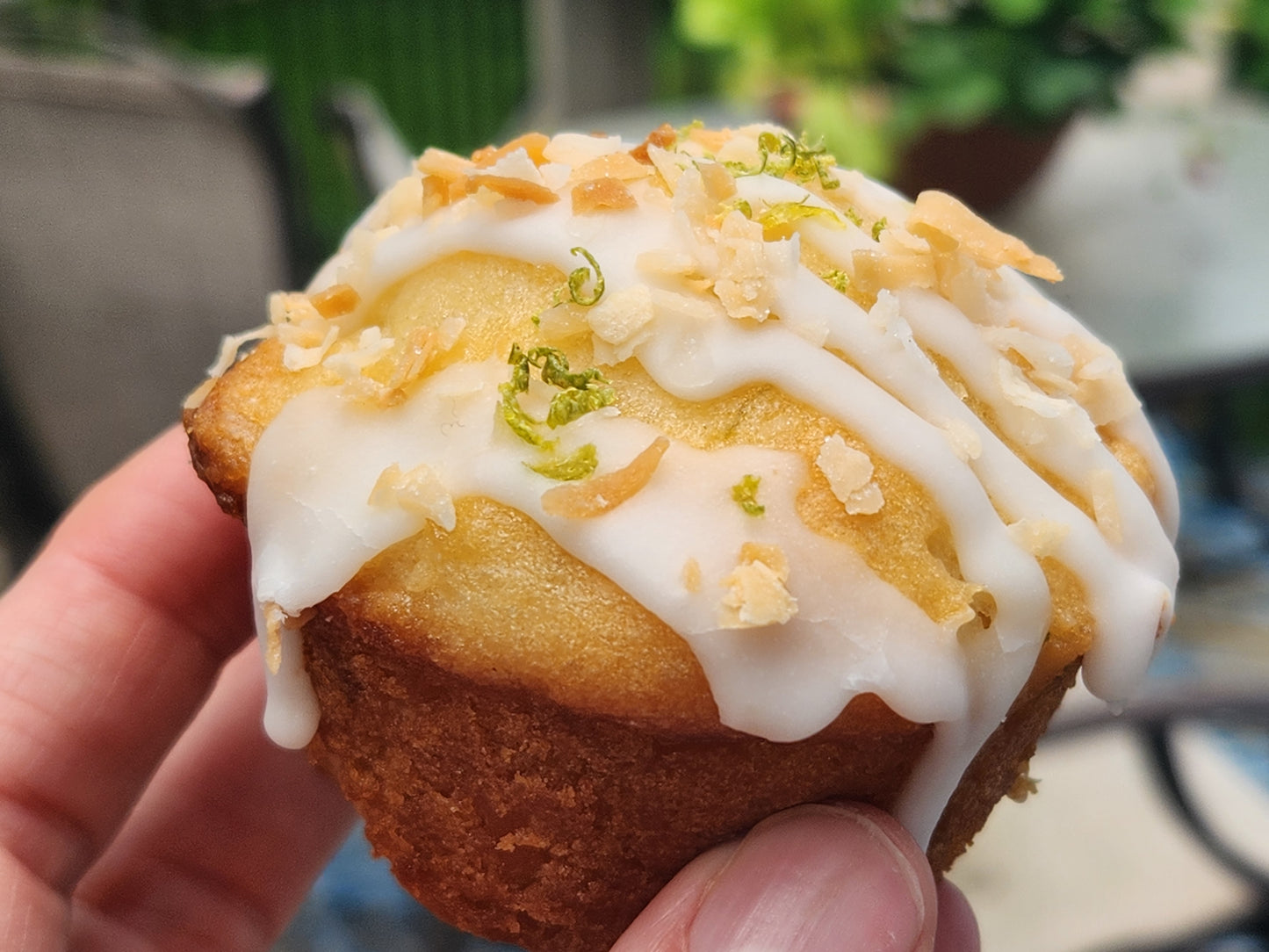 Coconut Key Lime Mini Loaf or Muffins - DF!