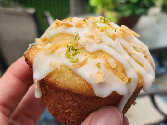 Coconut Key Lime Mini Loaf or Muffins - DF!