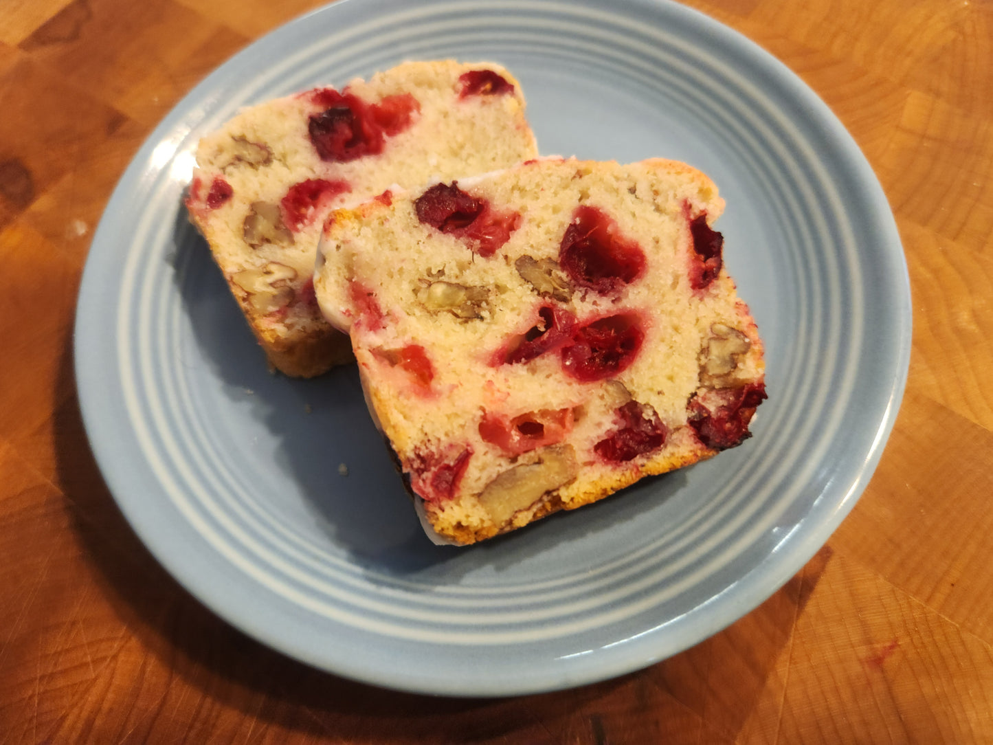 Cranberry Pecan Mini Loaf or Muffins